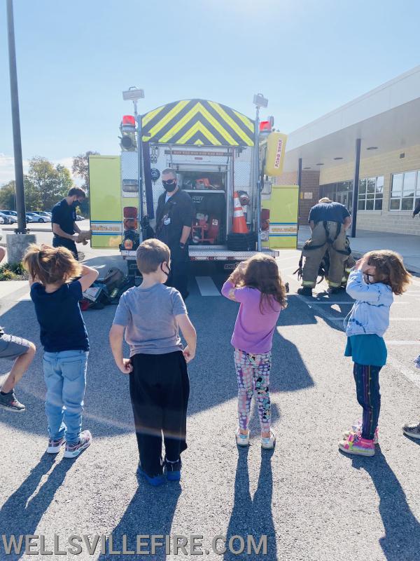 Fire Prevention Day 2020 at Wellsville Elementary School